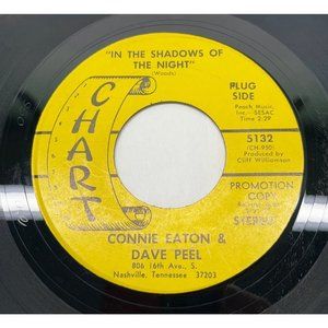 Connie Eaton and David Peel In the Shadows of the Night 45 Country Promo VG+